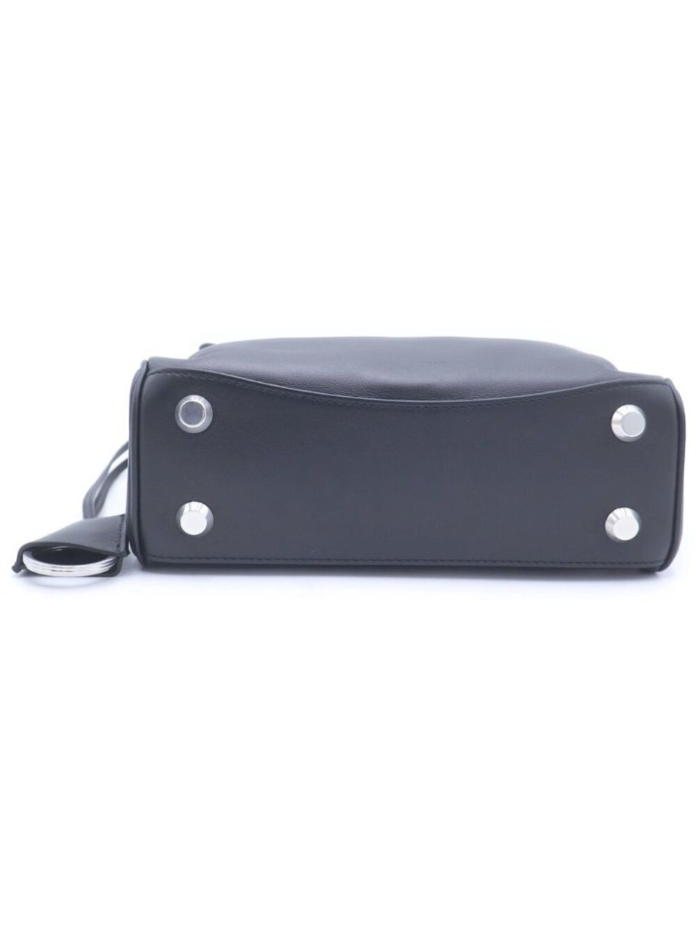 Balenciaga Rodeo Small Shoulder Bag 2-Way Black Leather Silver - Picture 5 of 6